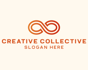 Modern Infinity Loop logo design