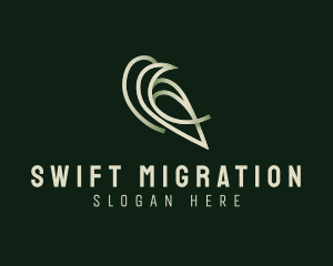  Sparrow Wildlife Bird logo design