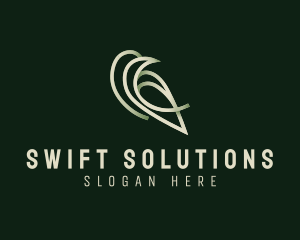 Swift - Sparrow Wildlife Bird logo design