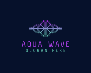 Wave Tech Laboratory logo design