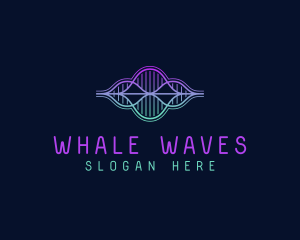 Wave Tech Laboratory logo design