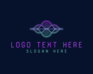 Biotech - Wave Tech Laboratory logo design
