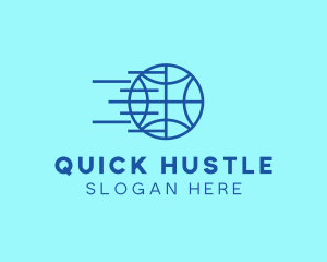 Quick Basketball Game logo design