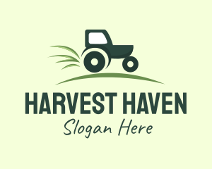 Agrarian - Farm Tractor Agriculture logo design