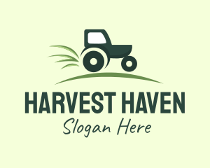 Farm Tractor Agriculture logo design