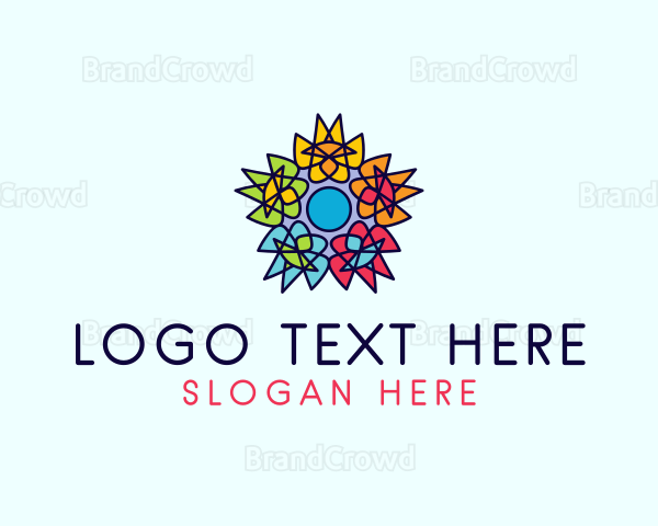 Floral Decoration Boutique Logo