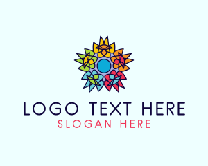Colorful - Floral Decoration Boutique logo design