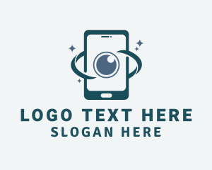 Device - Cellphone Camera Lens logo design