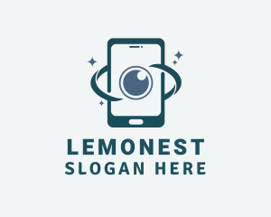 Instagram Influencer - Cellphone Camera Lens logo design