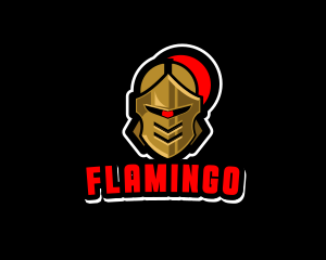 Gaming Medieval Helmet logo design
