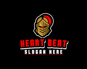 Gaming Medieval Helmet logo design