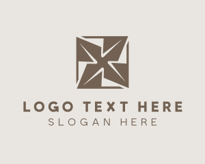 Tile Pattern Floor Logo