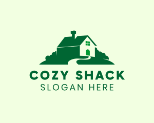 Shack - Green Hill Farmhouse logo design