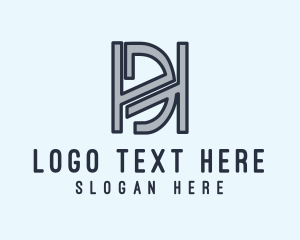 Financial - Modern Construction Builder logo design