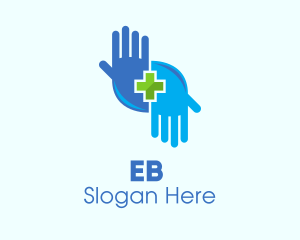 Disinfectant - Hand Sanitary Care logo design