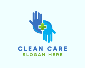 Hand Sanitary Care logo design