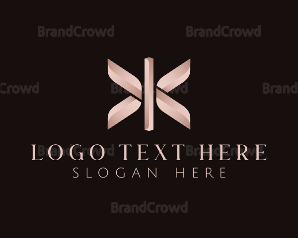 Elegant Deluxe Luxury Letter X Logo