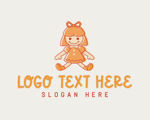 Kindergarten - Doll Child Kindergarten logo design