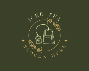 Organic Tea Bag logo design