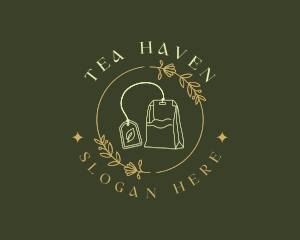 Organic Tea Bag logo design