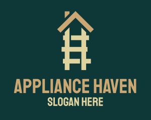 Appliances - House Ladder Roof logo design