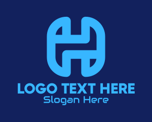 Cyber - Cyber Letter H logo design