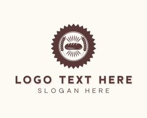 Bread - Wheat Bread Bakery logo design