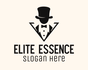 Suit - Top Hat Gentleman Tailoring logo design