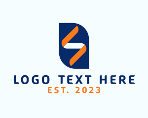 Software - Business Finance Letter S logo design
