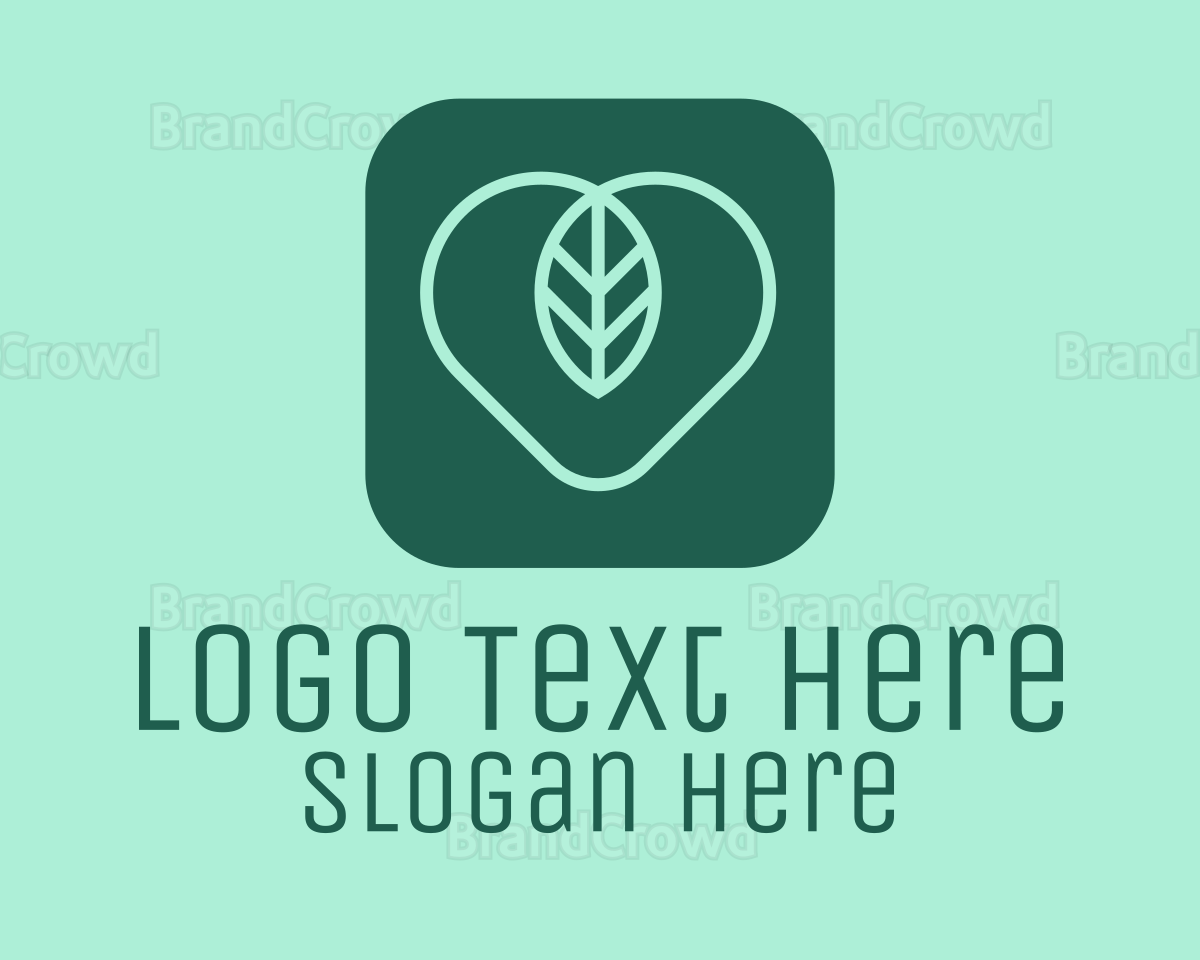 Leaf Heart App Logo