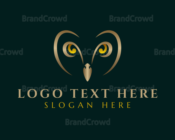 Avian Owl Bird Logo