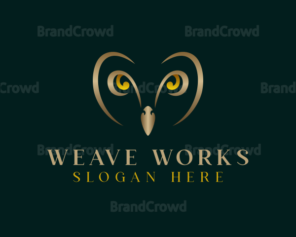 Avian Owl Bird Logo