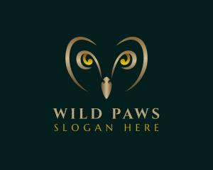 Avian Owl Bird logo design