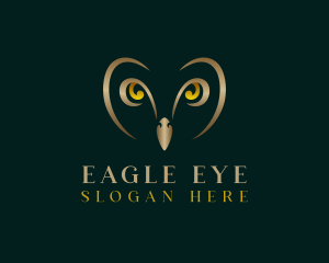 Avian Owl Bird logo design