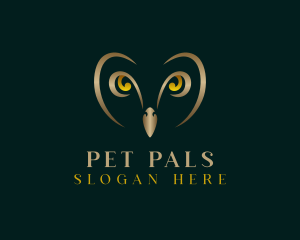 Avian Owl Bird logo design