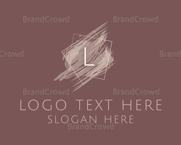 Cosmetics Boutique Frame Logo