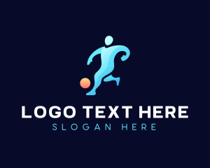 Slam Dunk - Athlete Basketball Dribble logo design