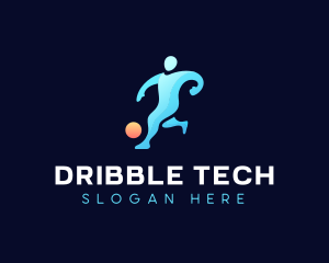 Dribble - Athlete Basketball Dribble logo design