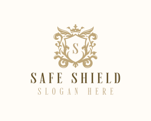 Regal Monarchy Shield logo design