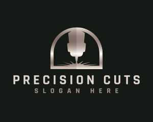 Laser Cutting Tool logo design