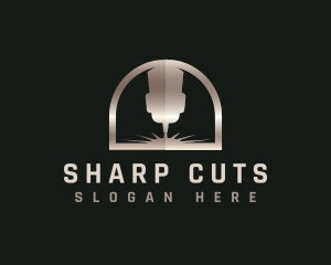 Laser Cutting Tool logo design