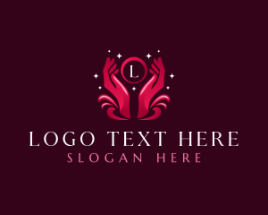 Relaxation - Hand Massage Relaxation logo design