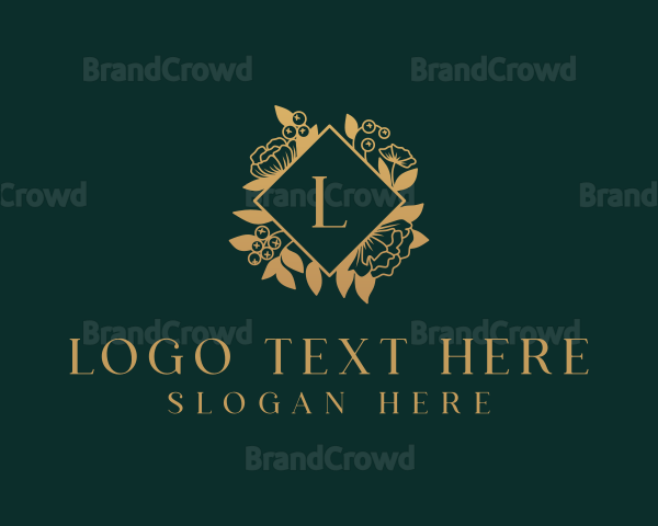 Floral Fashion Boutique Logo