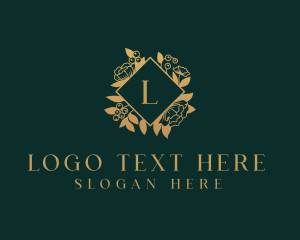 Interior Design - Floral Fashion Boutique logo design