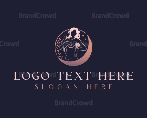 Erotic Sexy Woman Logo