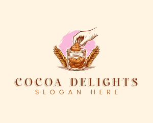 Cookies Biscuit Bakery logo design