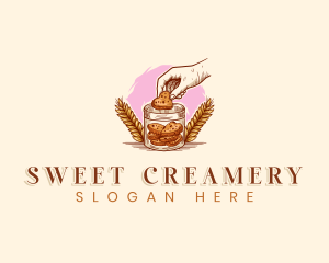 Cookies Biscuit Bakery logo design