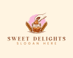 Cookies Biscuit Bakery logo design