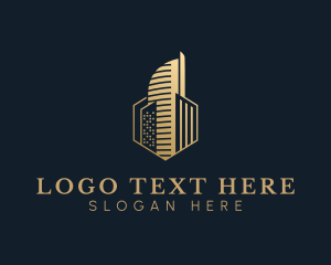 Office - Building Real Estate logo design