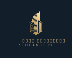 Industrial - Building Real Estate logo design